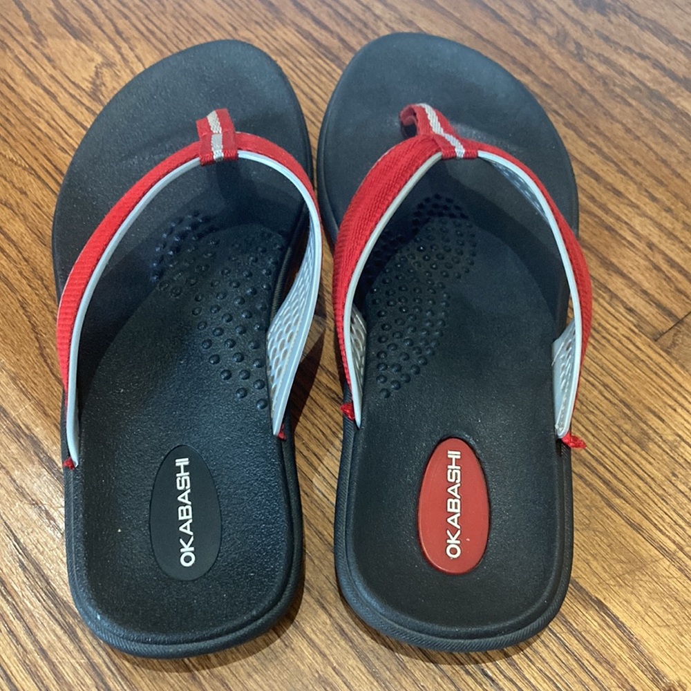 OKABASHI Sandals Sz M 6.5-7.5 Women’s, MADE IN USA!! - Picture 5 of 9